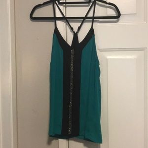 Socialite green blouse